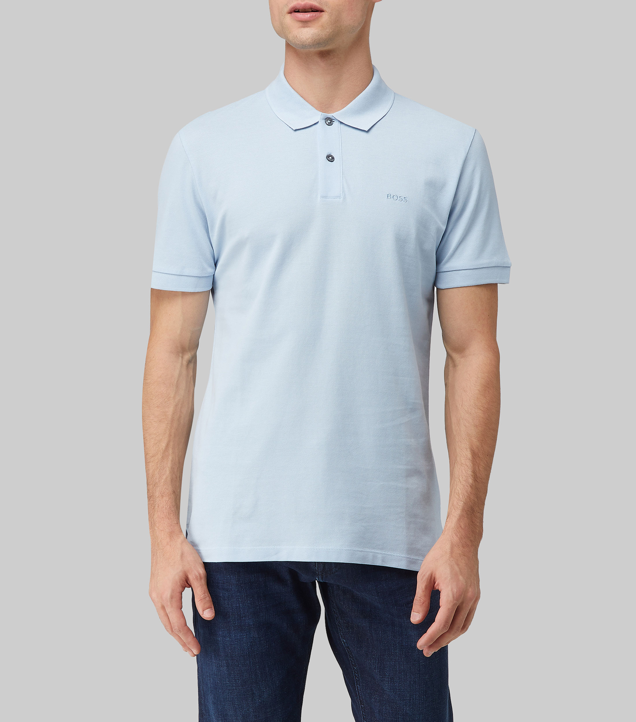 Playera tipo Polo manga corta Hombre